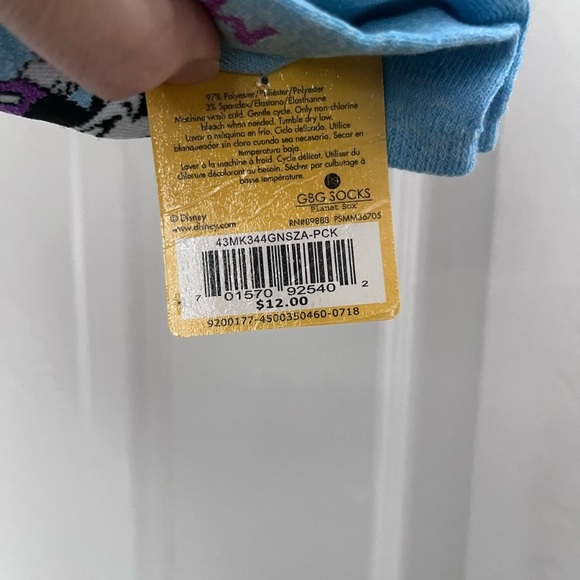 Disney Mickey Mouse Socks 6 pair/pack kids - Picture 4 of 4